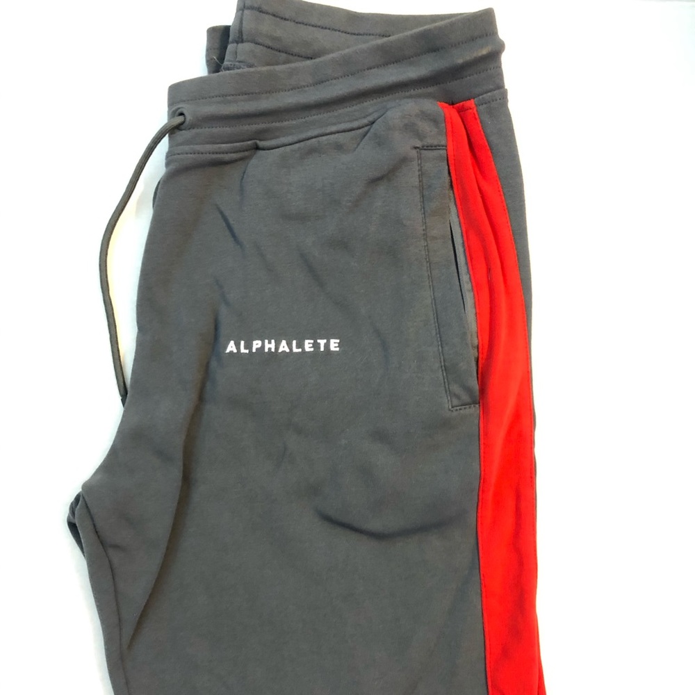 Alphalete striped joggers